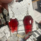 Gothic Coffin Bezel Resin Jewelry