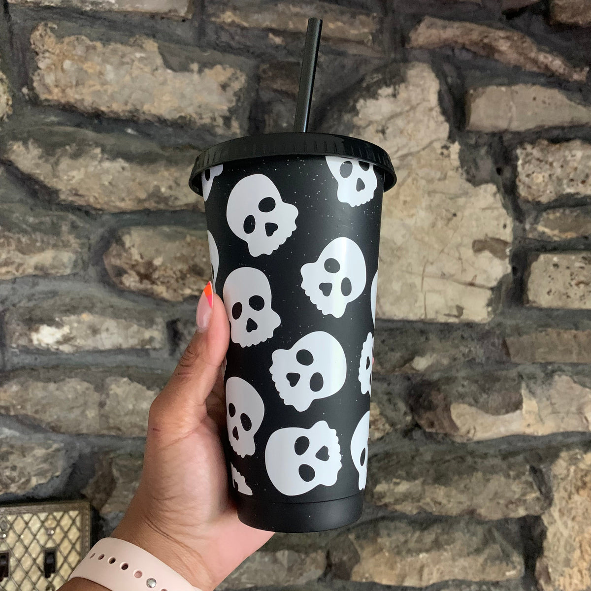 Skull - 24 Ounce. Cold Cup