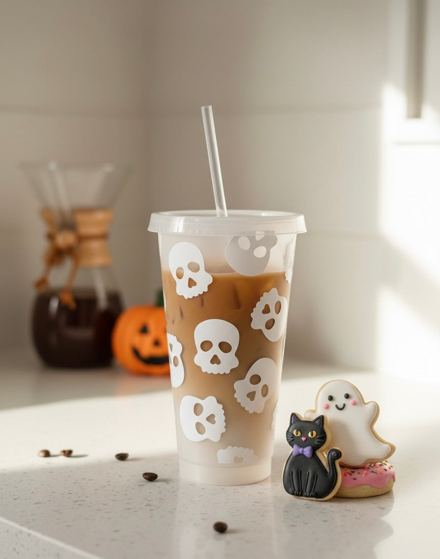 Skull - 24 Ounce. Cold Cup