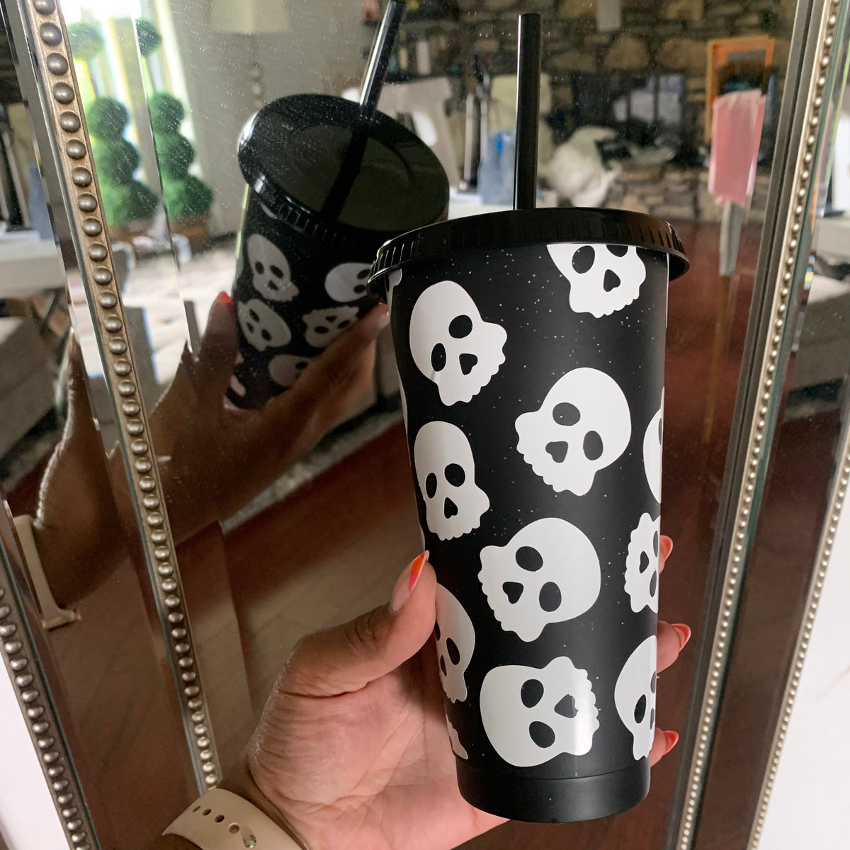 Skull - 24 Ounce. Cold Cup