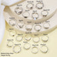 21 Pcs Gothic Rings Set for Women Fashion Simple Snake Butterfly Evil Eye Finger Ring Trendy Punk Jewelry Gifts 2024 New