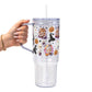Halloween Fall Coffees Glass Cups