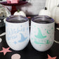 Witches Brew Pastel Halloween Wine Tumbler
