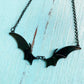 Gothic Vampire Bat Wing Choker Necklace